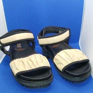 Sam Edelman Black and Tan Women's Sandals